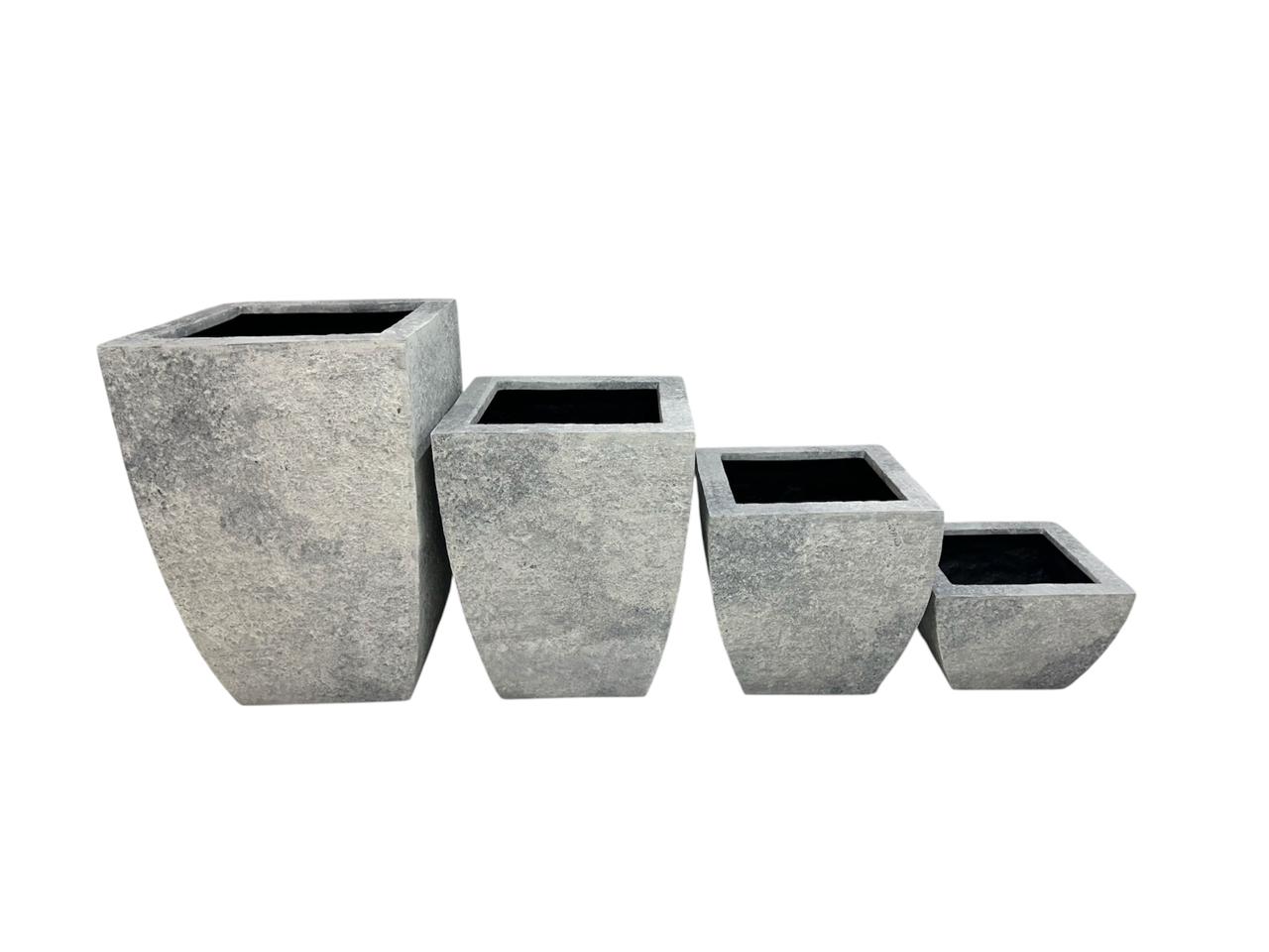 MACETA BOMBEY PIEDRA